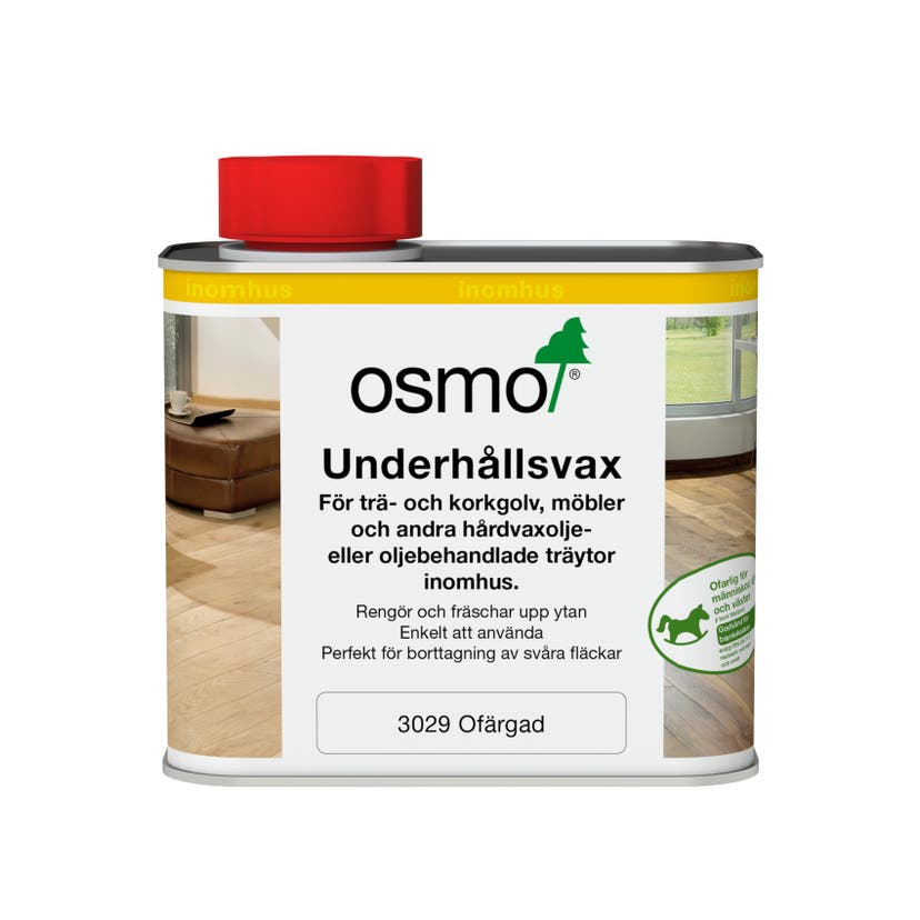 Underhållsvax 3029 Osmo Ofärgad