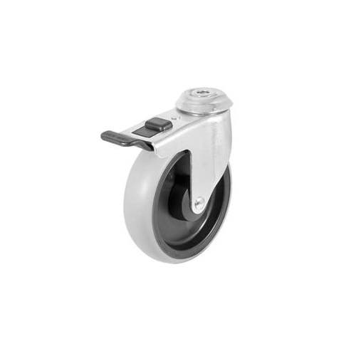 Hjul 125mm Med Broms Nordexia