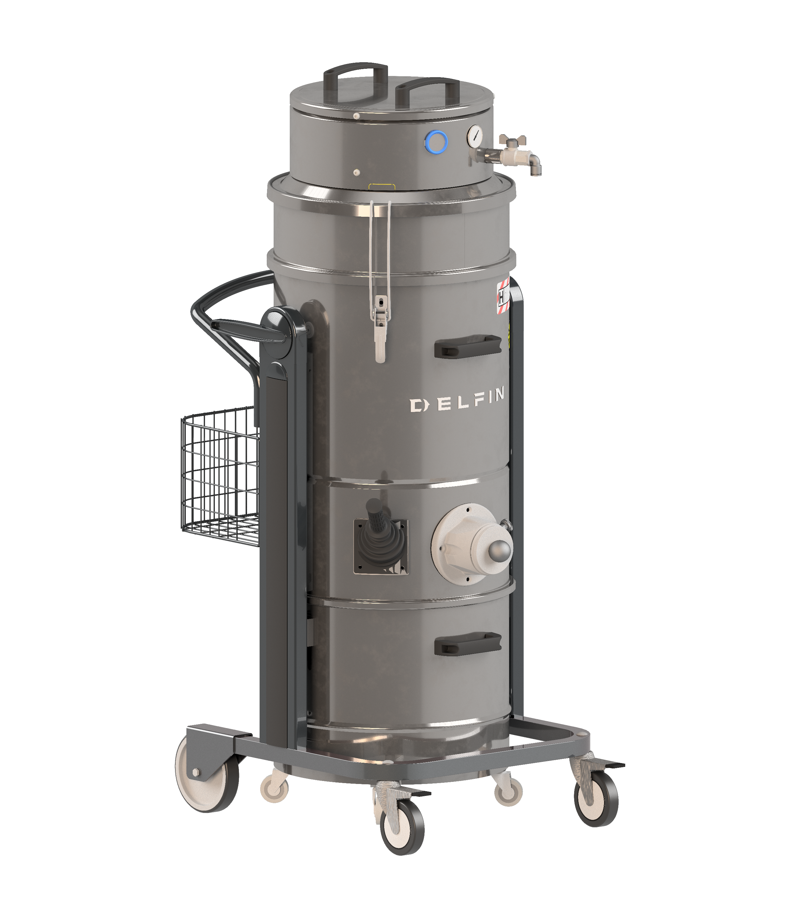 Industridammsugare Delfin 452 Airex14V 1 2D luftdriven
