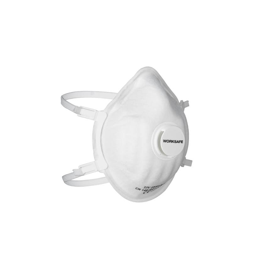 Filtrerande halvmask Worksafe FFP3 R D V 10st