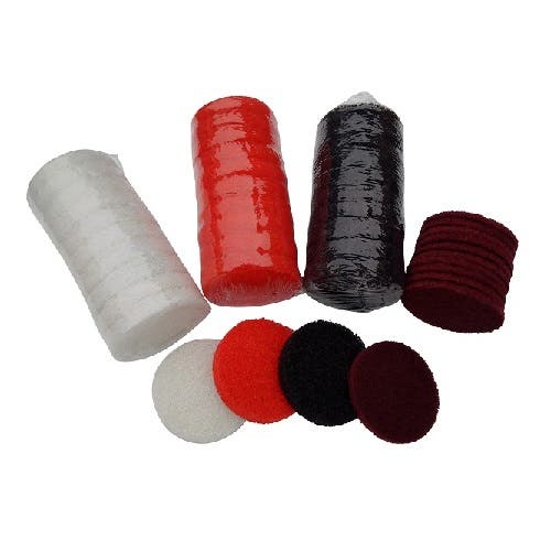 Röd skurnylon iVo Brush 10 st