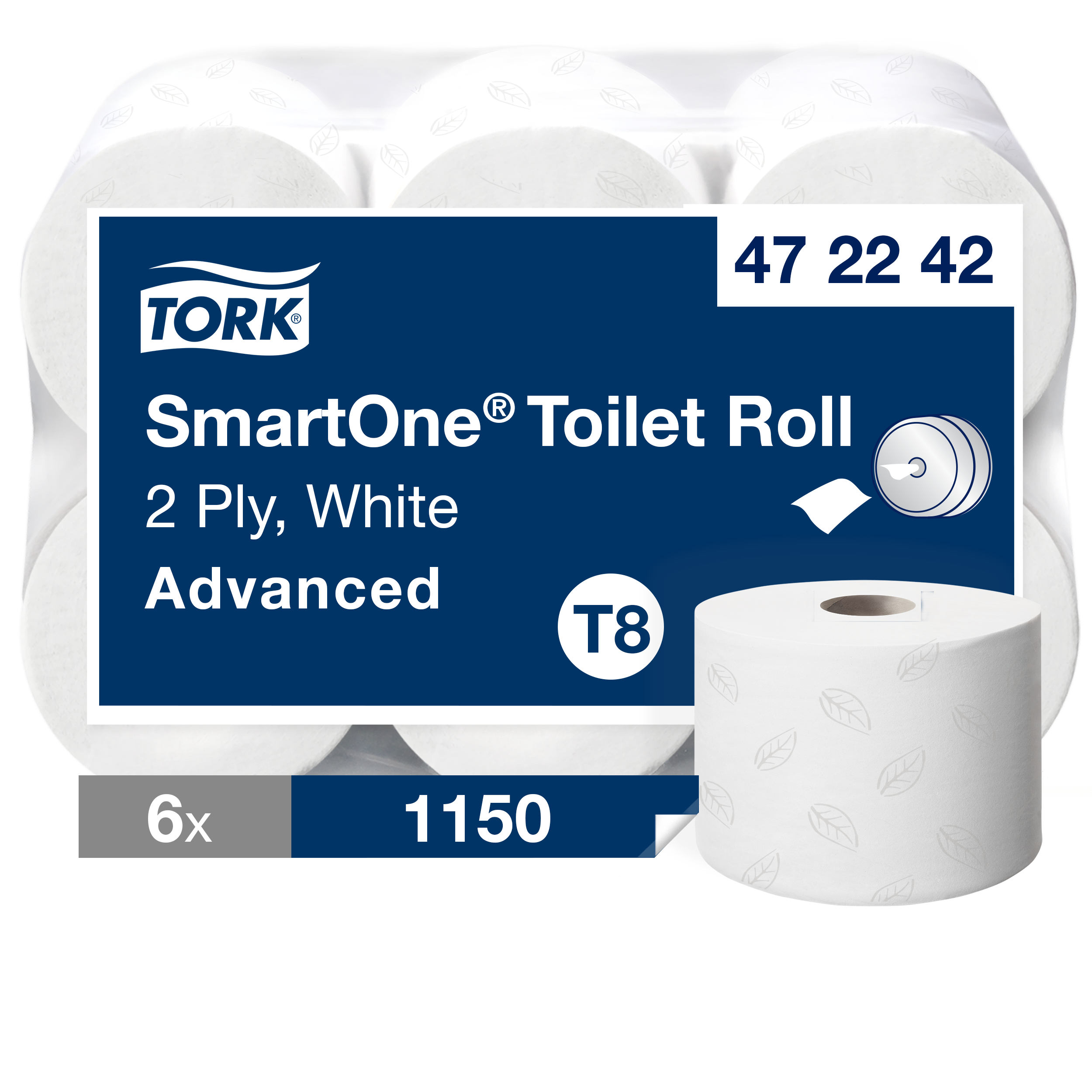 Toalettpapper Tork Adv SmartOne T8