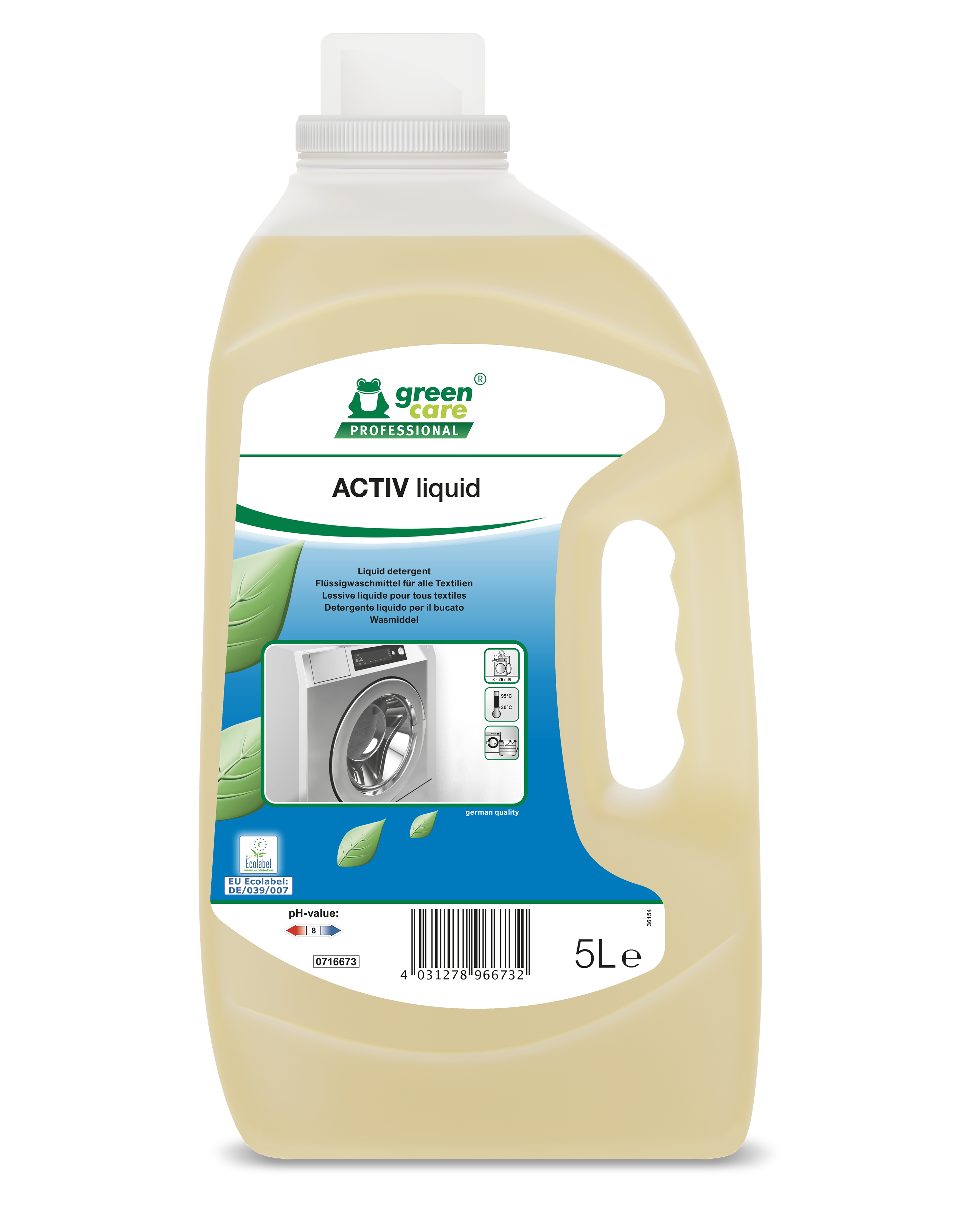 Tvättmedel Tana Activ Liquid Grepp 5L