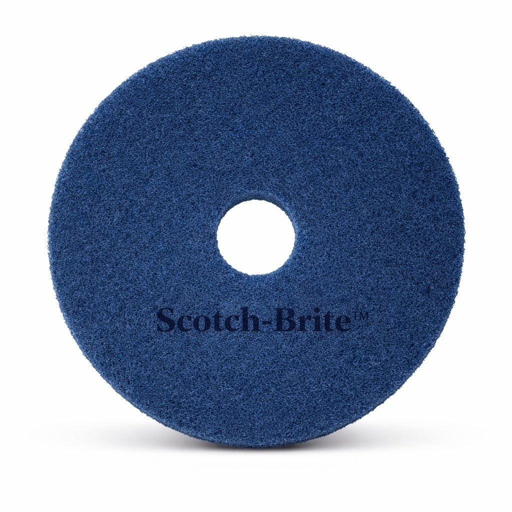 Blå Rondell 13 tum 3M Scotch-Brite