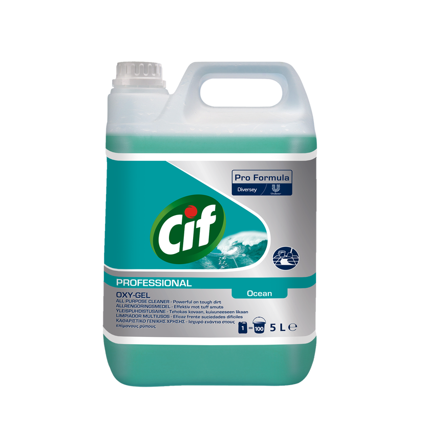 Allrengöringsmedel Cif Pro Formula Oxygel Ocean 5L
