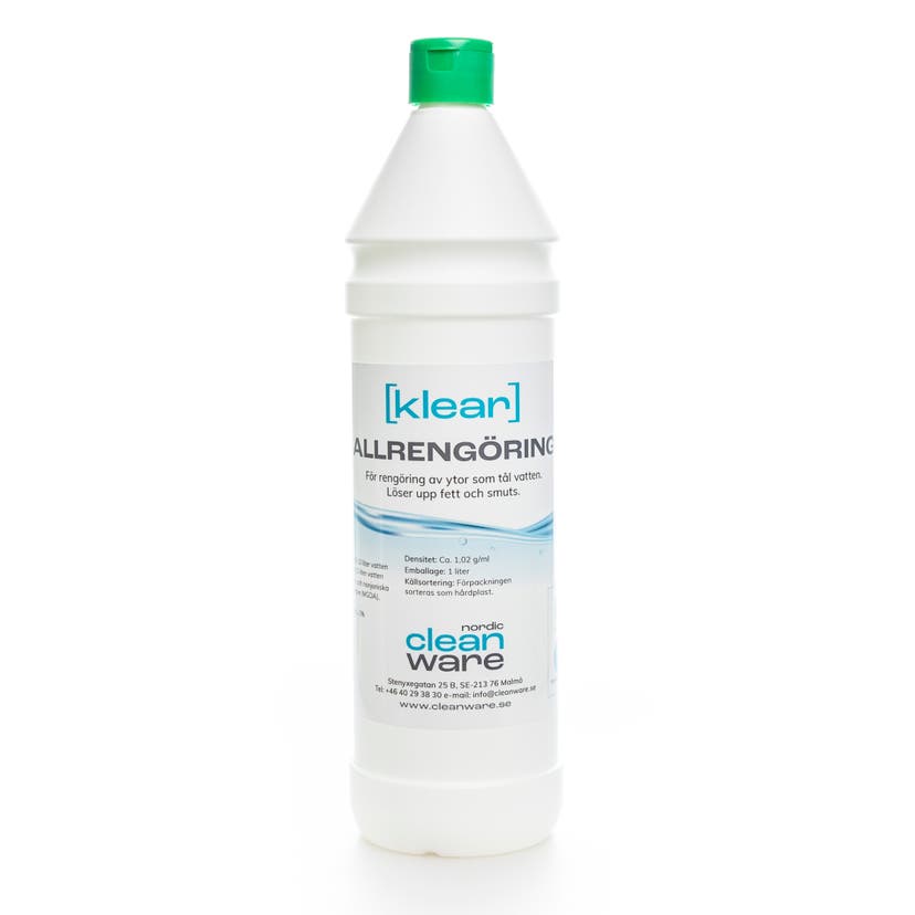 Allrent Klear 1L Allrengöringsmedel