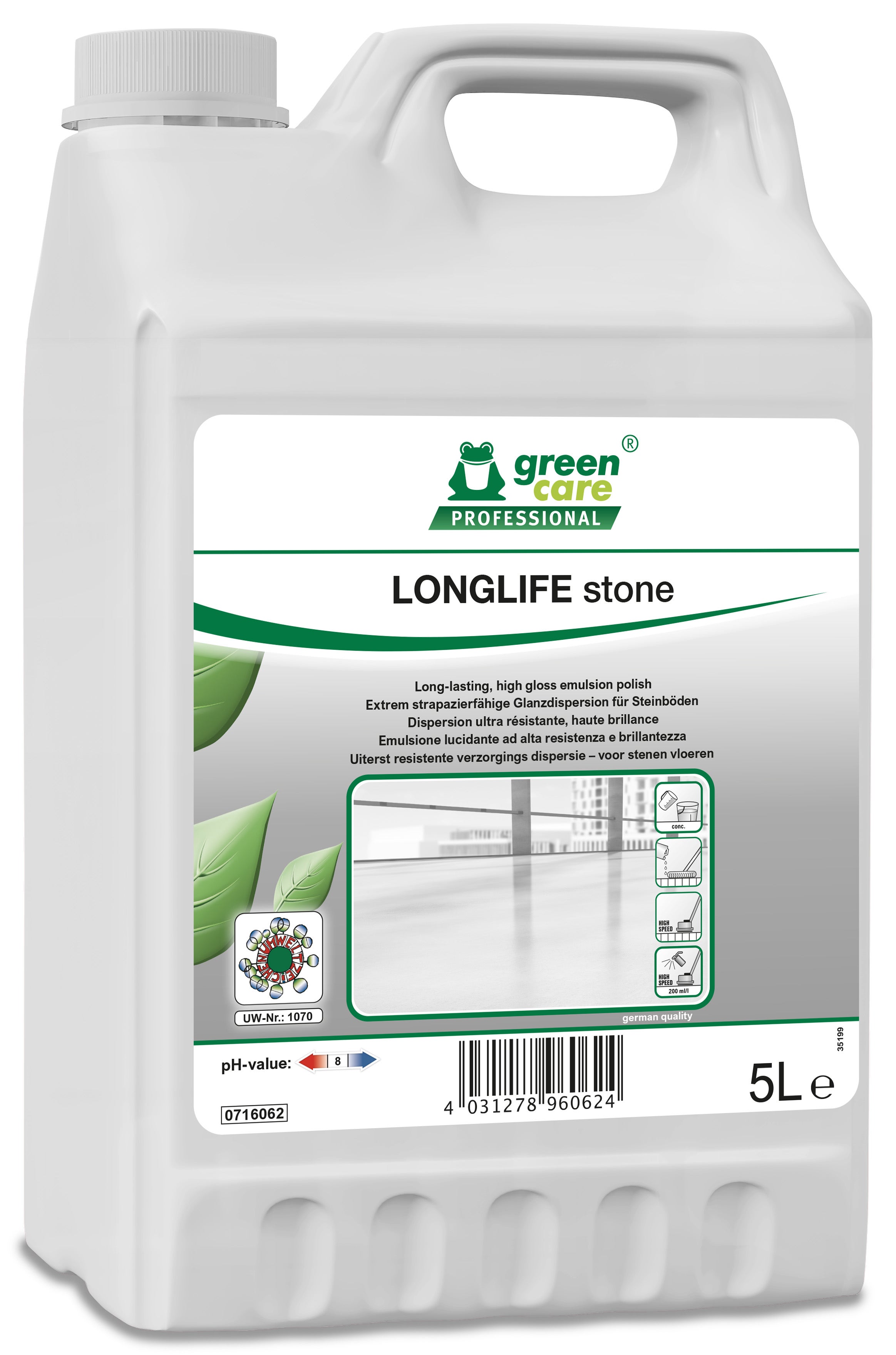Golvpolish Tana Longlife Stone 5L