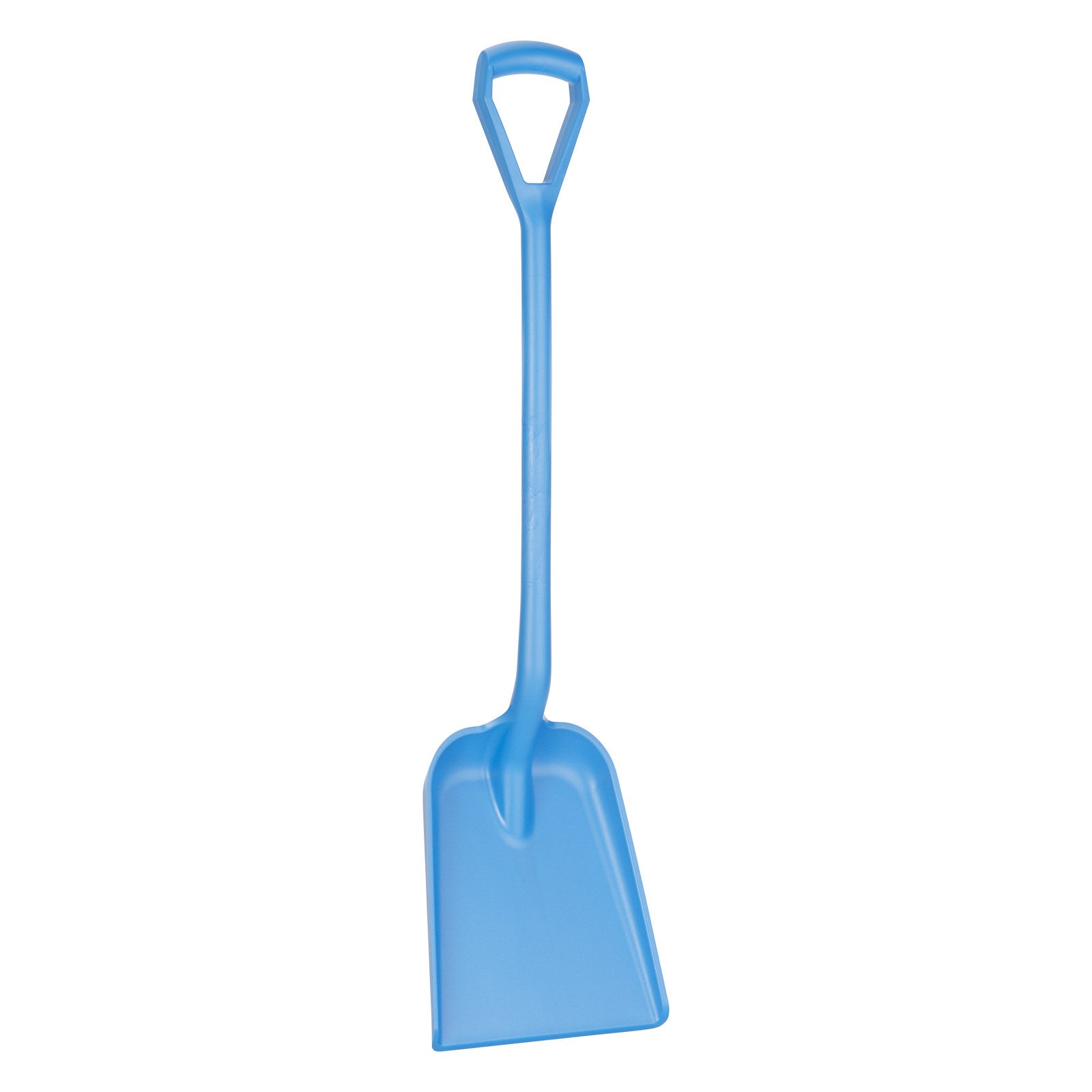 Vikan Skyffel, Metalldet., D-Grepp, 1040 mm, Blå