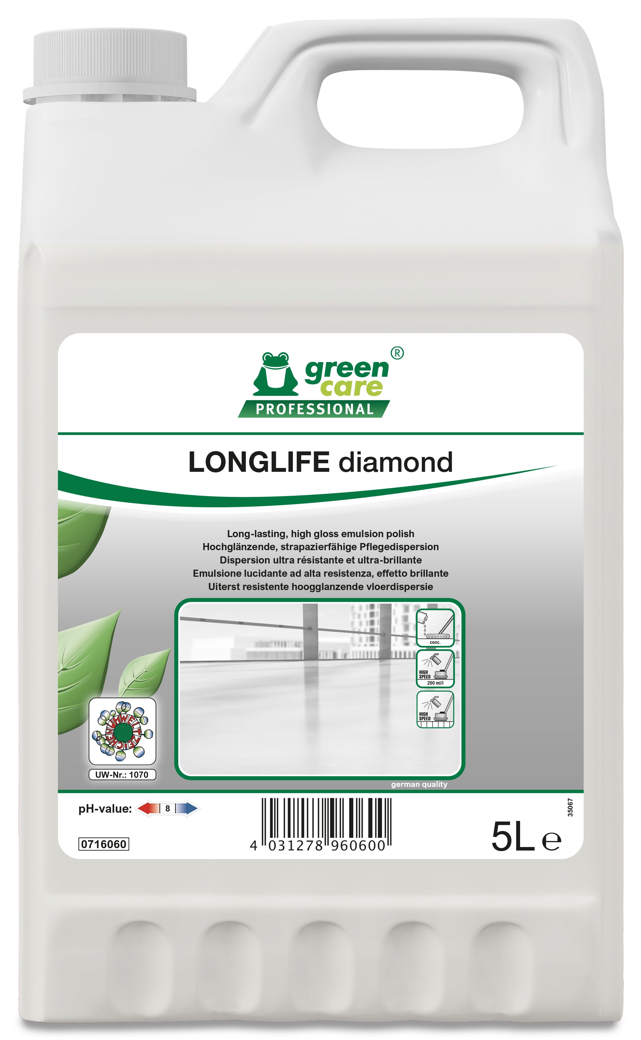 Golvpolish Tana Longlife Diamond 5L
