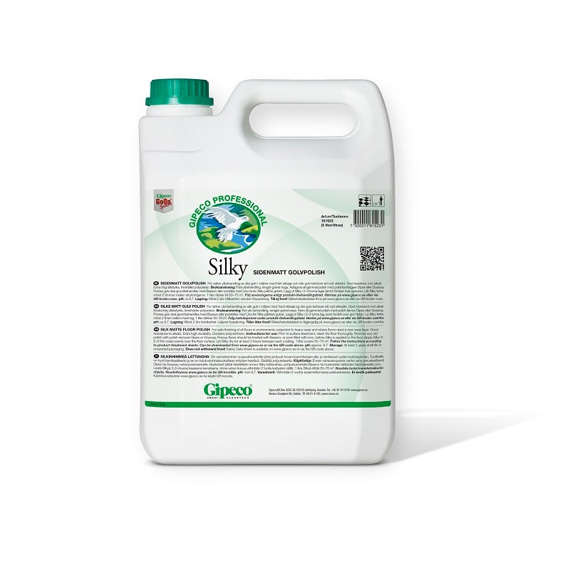 Golvpolish Gipeco Silky Sidenmatt 5L