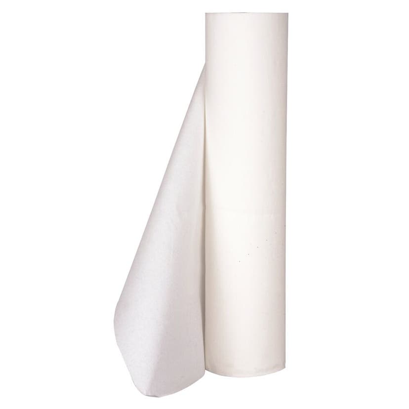 Britsrulle Abena Nyfiber utan PE Perforerad 50 cm x 50 m