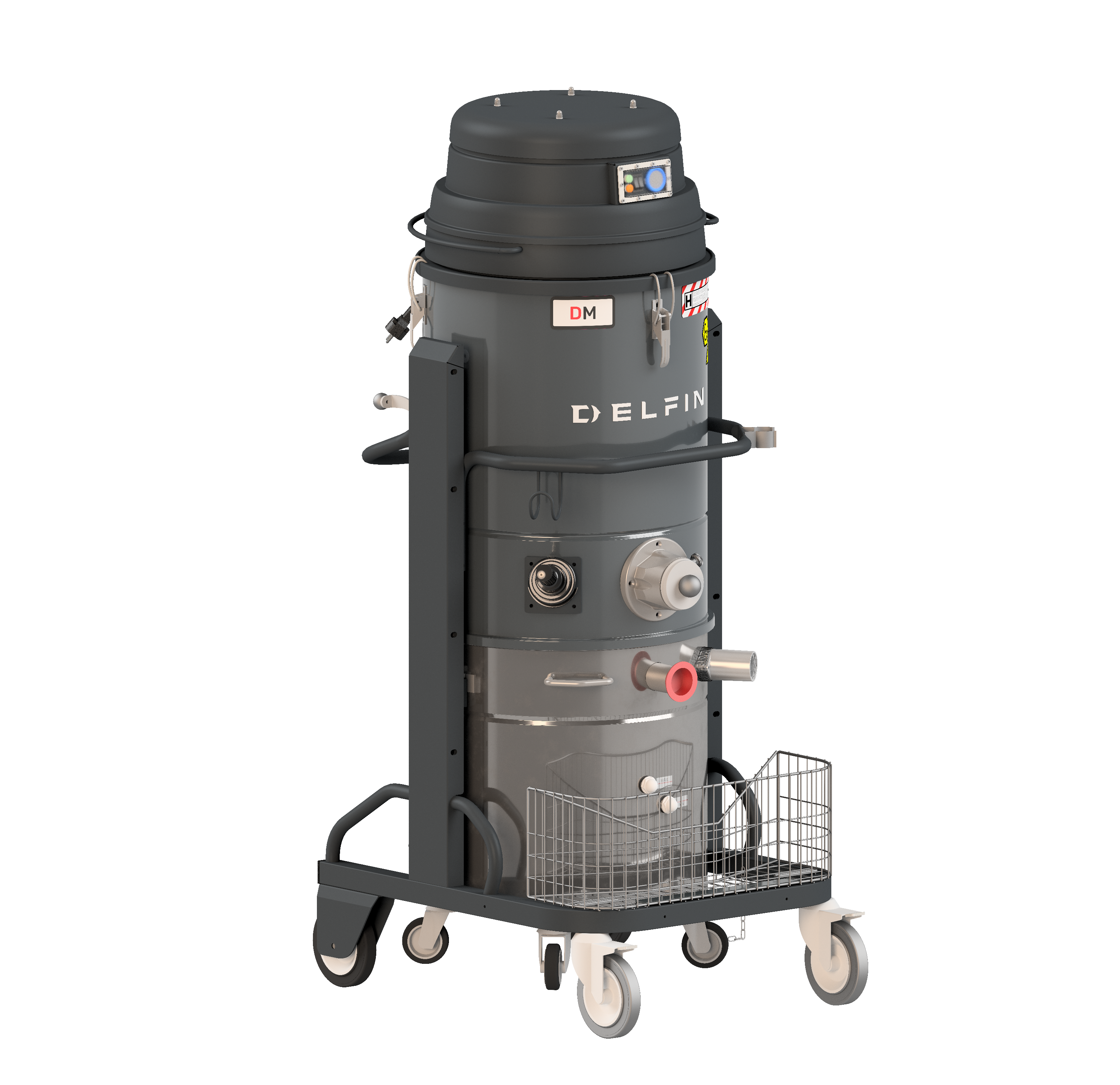 Industridammsugare Delfin DM 2 1 3D Inert Z22 1-fas