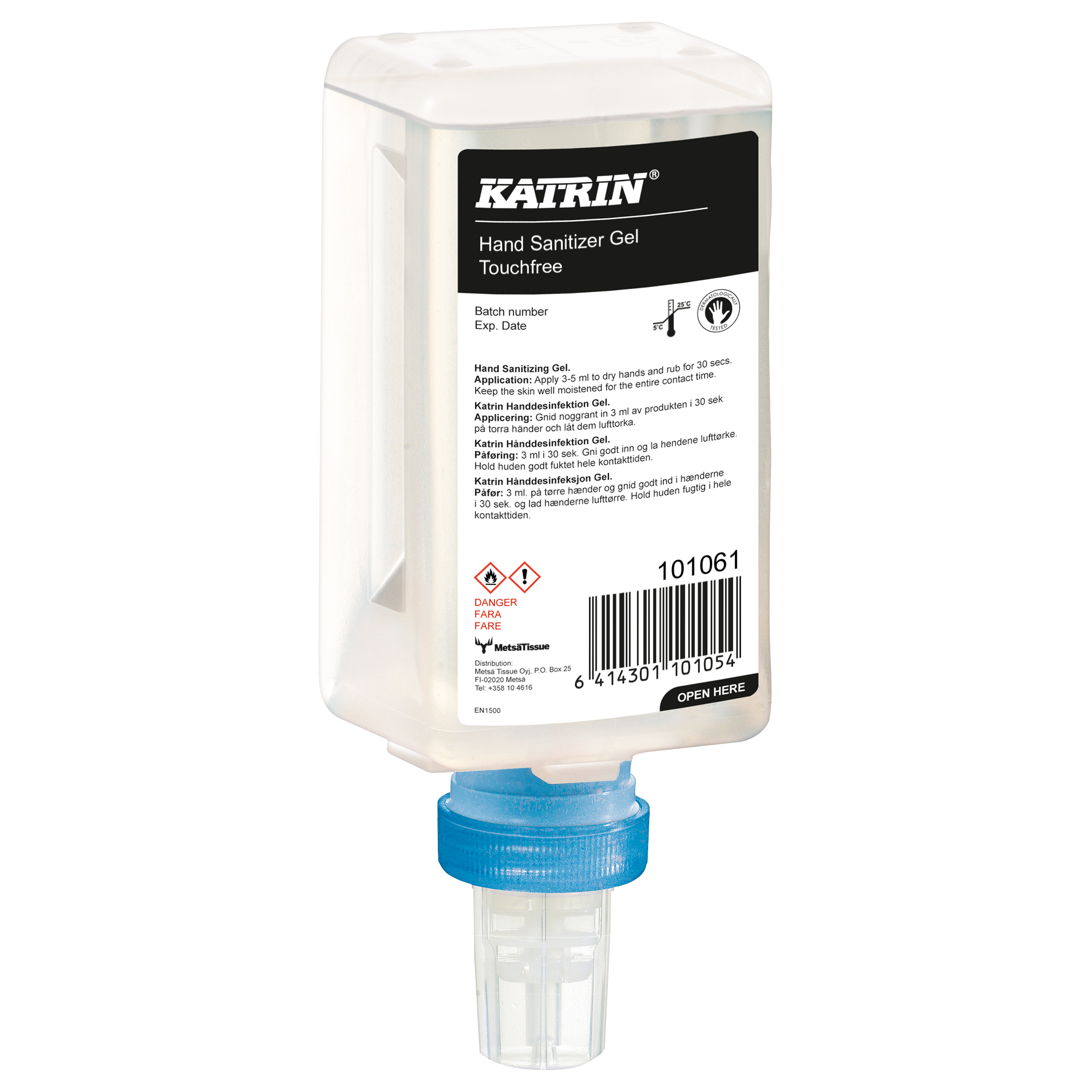 Handdesinfektion Katrin Touchfree 500ml