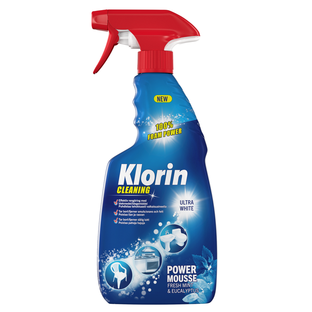 Klorin Power Mousse Spray 500ml