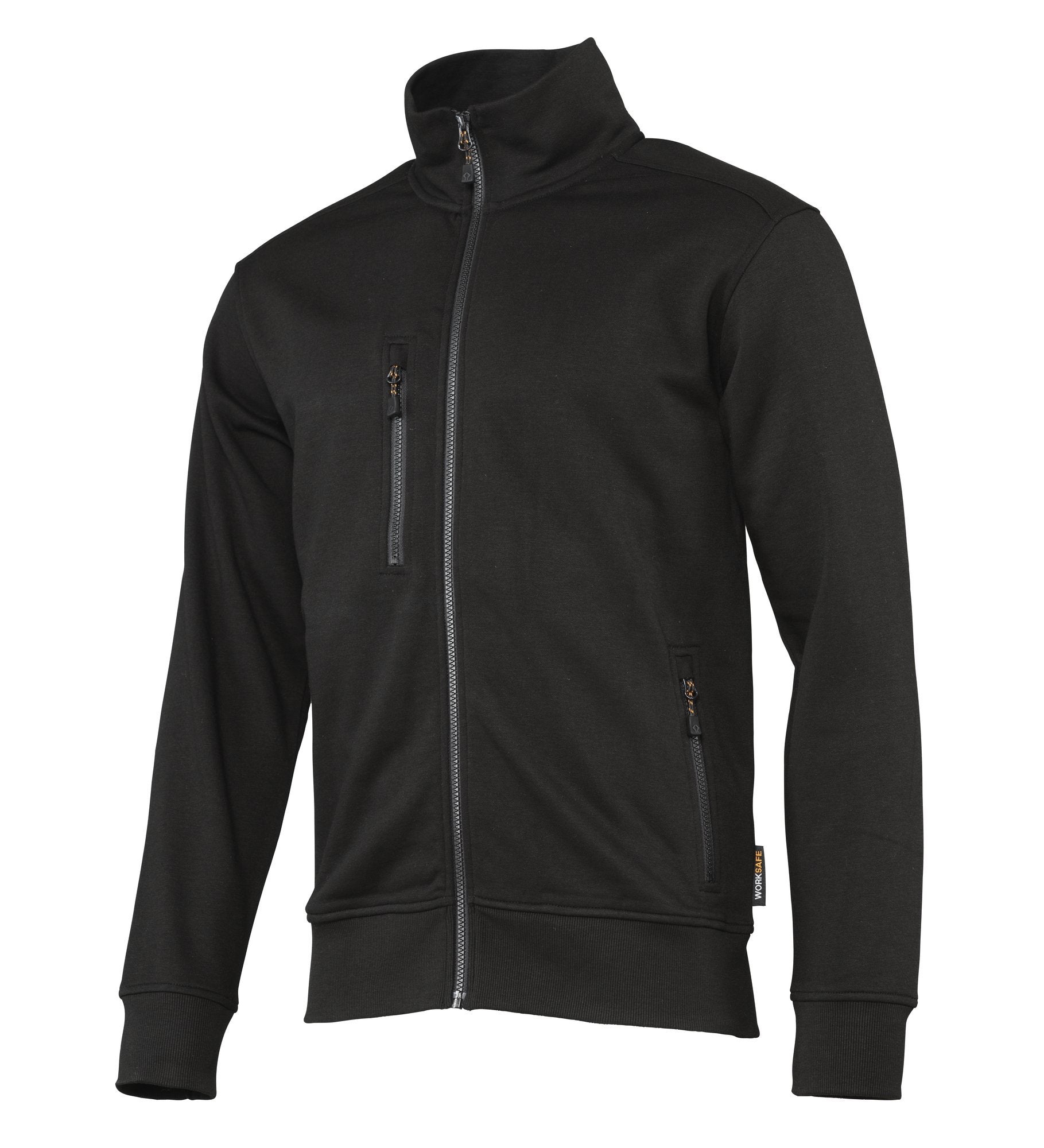 Sweatshirt Worksafe 5710080 Fullzip Svart