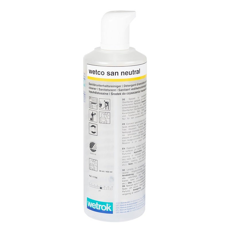 Skumflaska Wetco San Neutral 0,5L