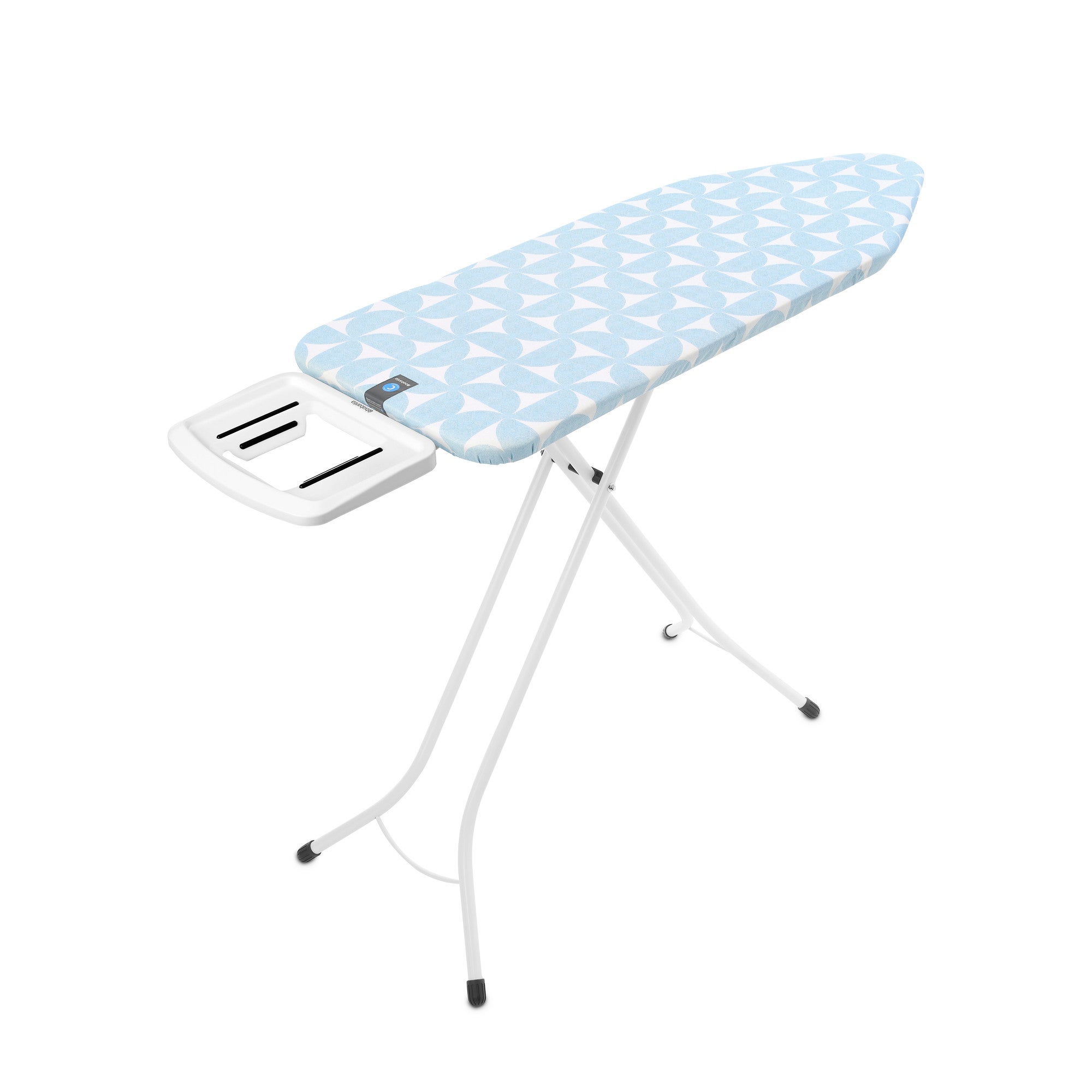 Solid Ångstrykjärnshållare Brabantia 124x45cm 25mm Vit Ram