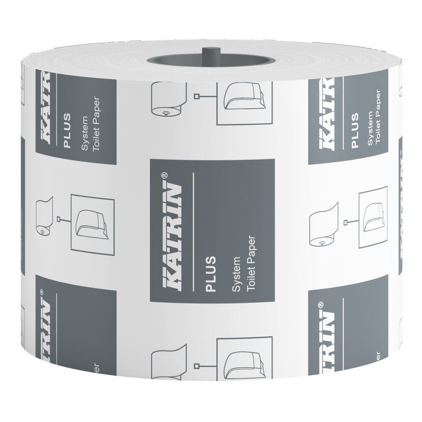 Toalettpapper Katrin Plus System 2-lagers Vit 36rl