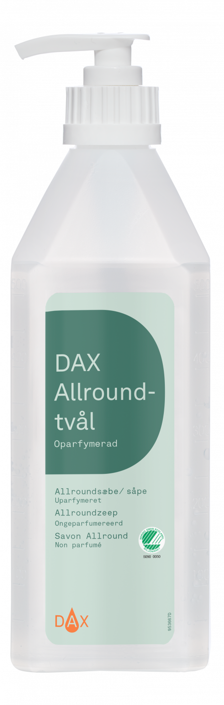 Tvål Dax Allround oparfymerad 600ml