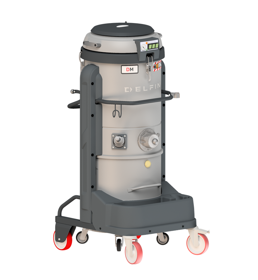 Industridammsugare Delfin DM3 1-fas 100L