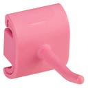 Vikan Hygienupphäng, krok singel, 41 mm, Rosa