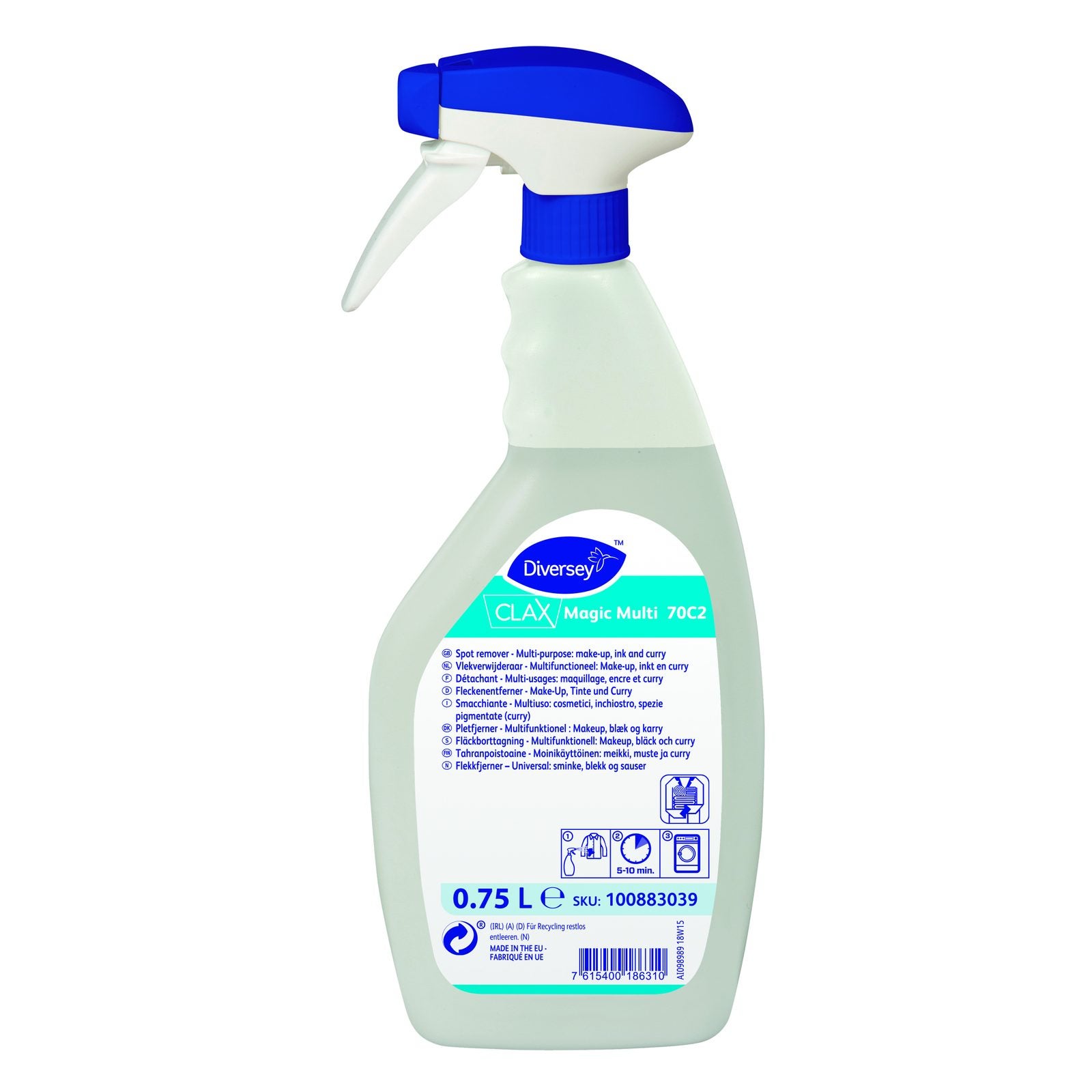 Fläckborttagning Clax Magic Multi 70C2 750ml