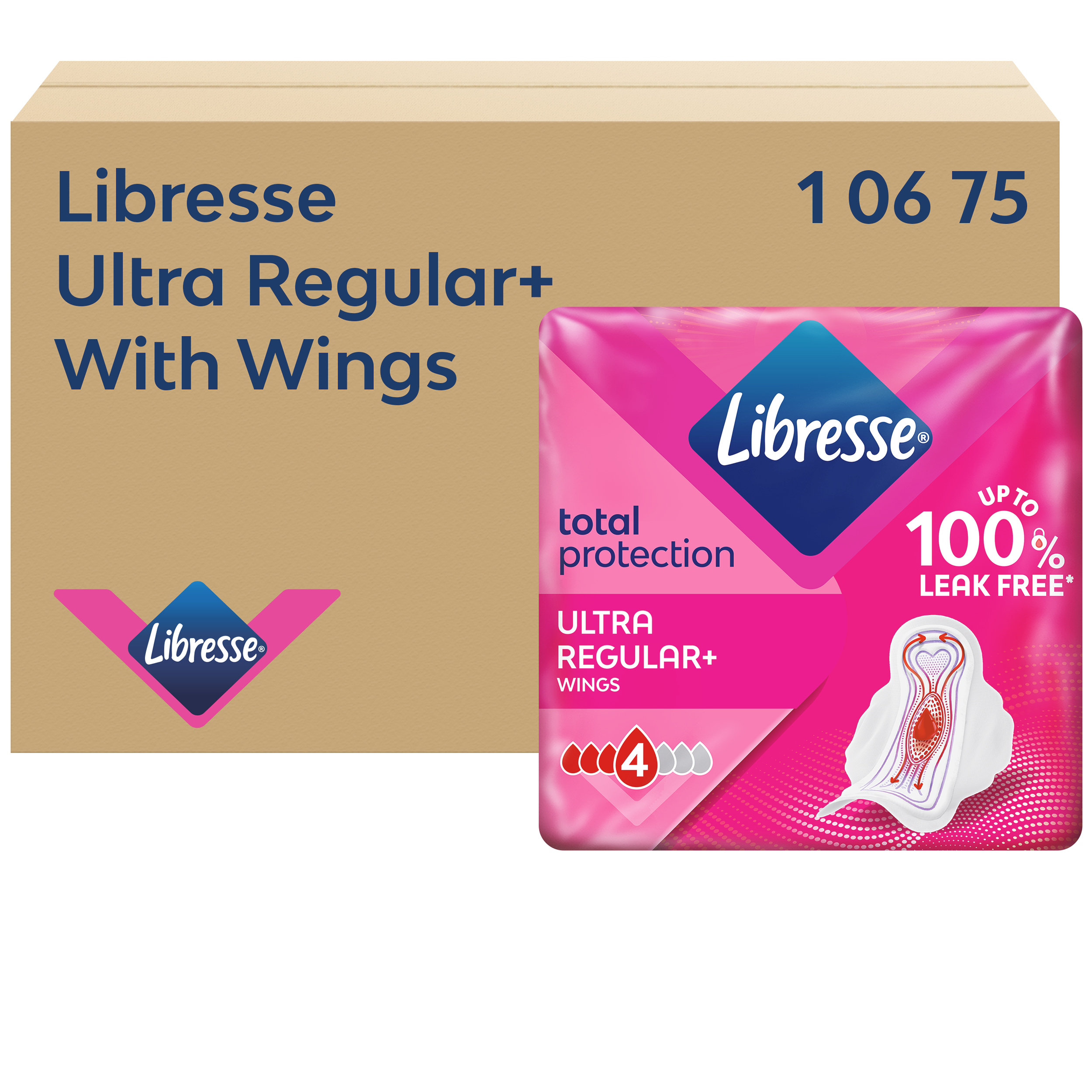 Libresse Ultra Bindor Refiller för Tork Disp 150st/frp