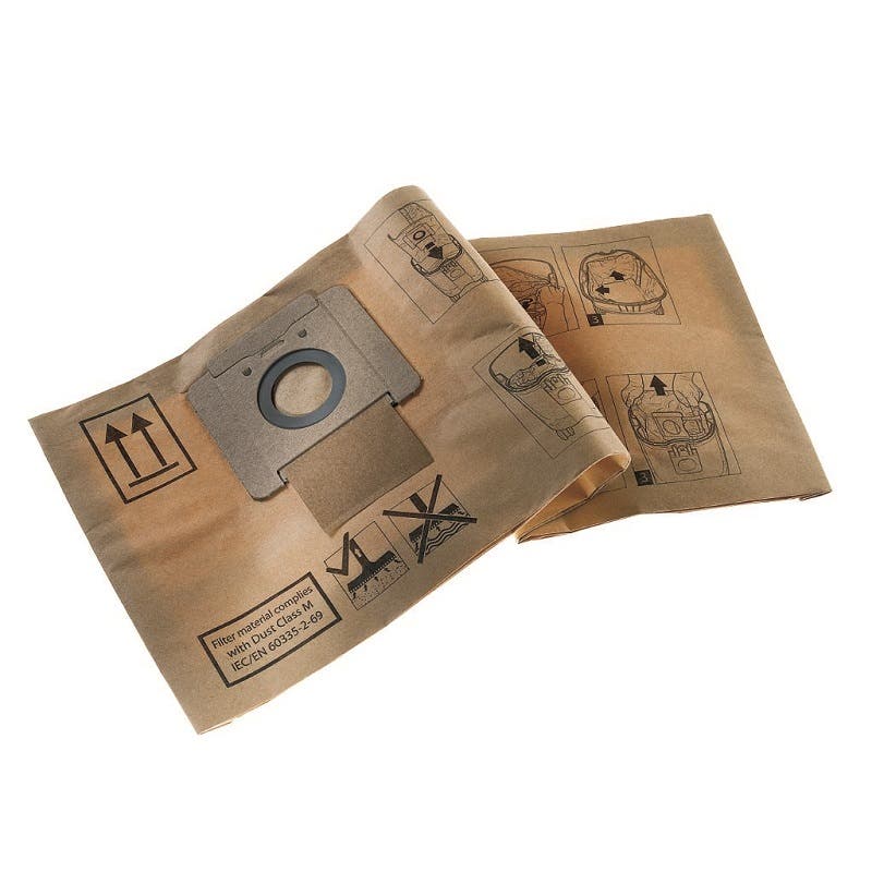 Dammsugarpåsar Nilfisk Attix 550 papper 5-pack
