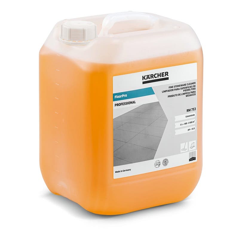 Grovrent Kärcher FloorPro Fine Stoneware Cleaner RM 753, 10l