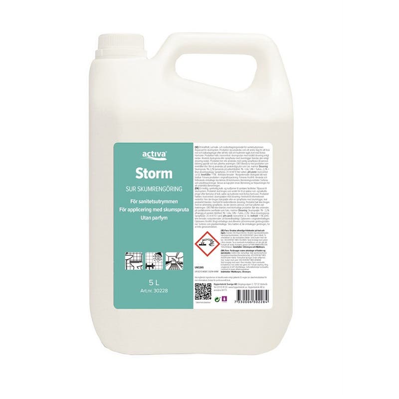 Activa Storm Kalkbort Skum Oparfymerad 5L