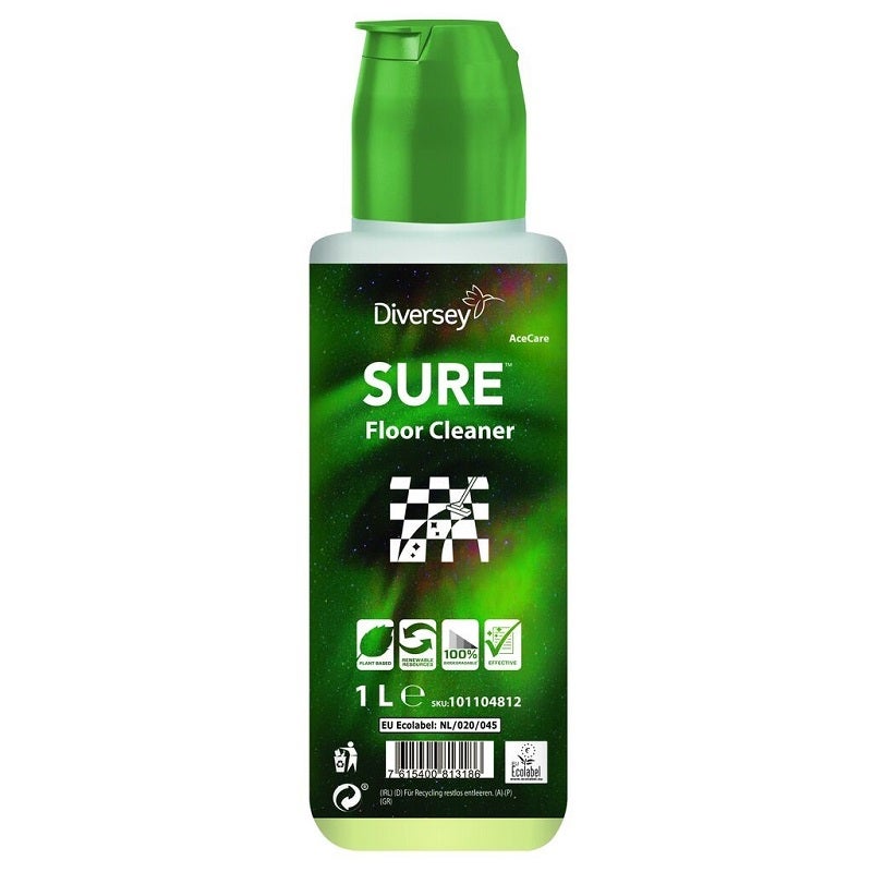Golvrengöring SURE Floor Cleaner AC 1L