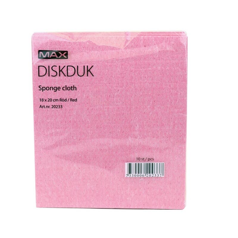 Diskduk Max Röd 10st
