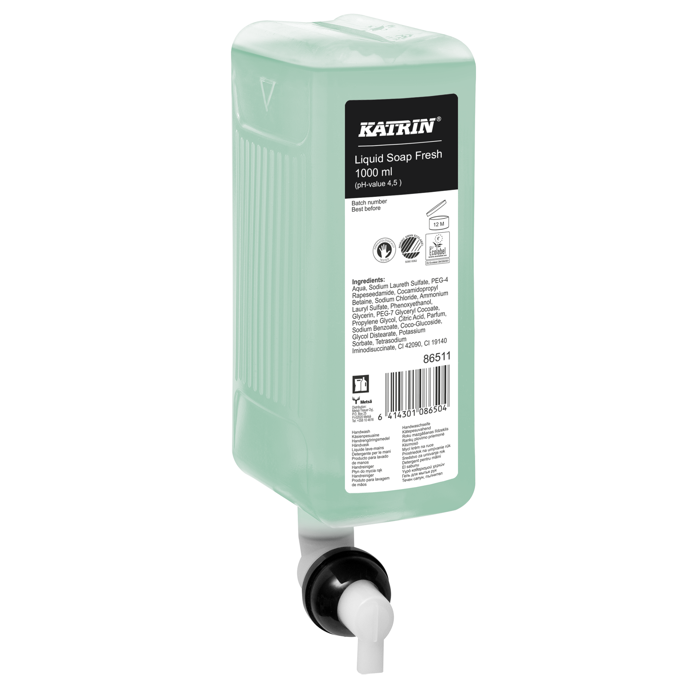 Handtvål Katrin Fresh 1000ml