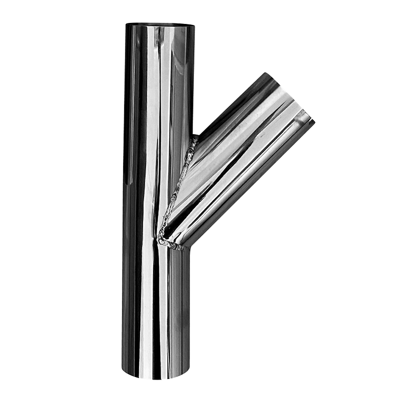 Grenrör 076-050mm45gr rostfritt