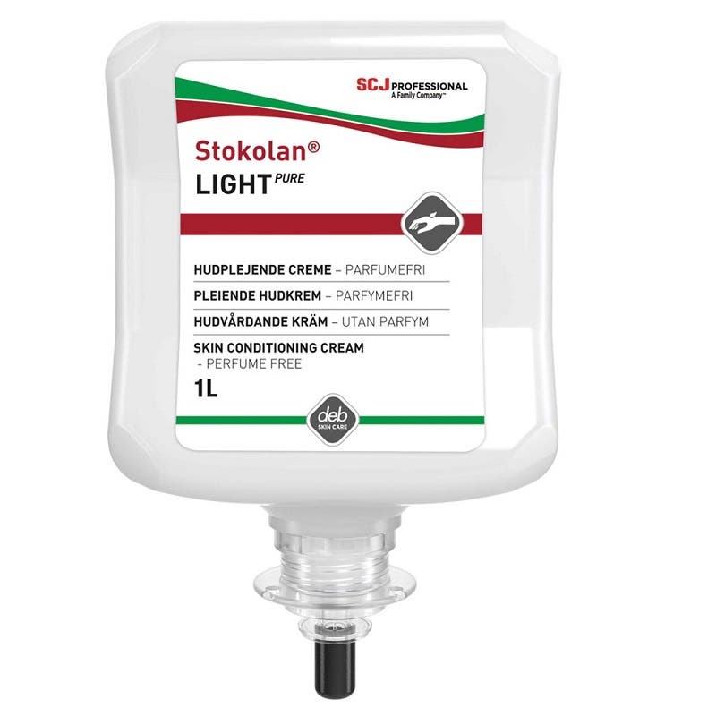 Handkräm Stokolan Light PURE 1L Deb
