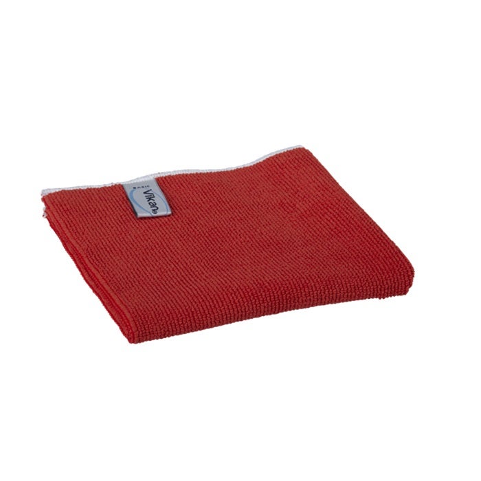 Mikrofiberduk Vikan Röd Basic 32x32