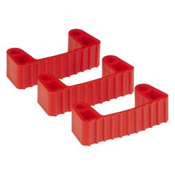 Vikan 3 gummiband, reservdel 1011x & 1013x, Röd
