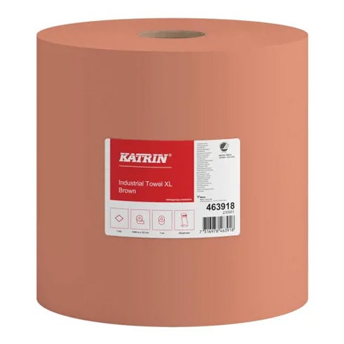 Industritorkrulle Katrin Basic XL Brun 1-lags 1000 meter