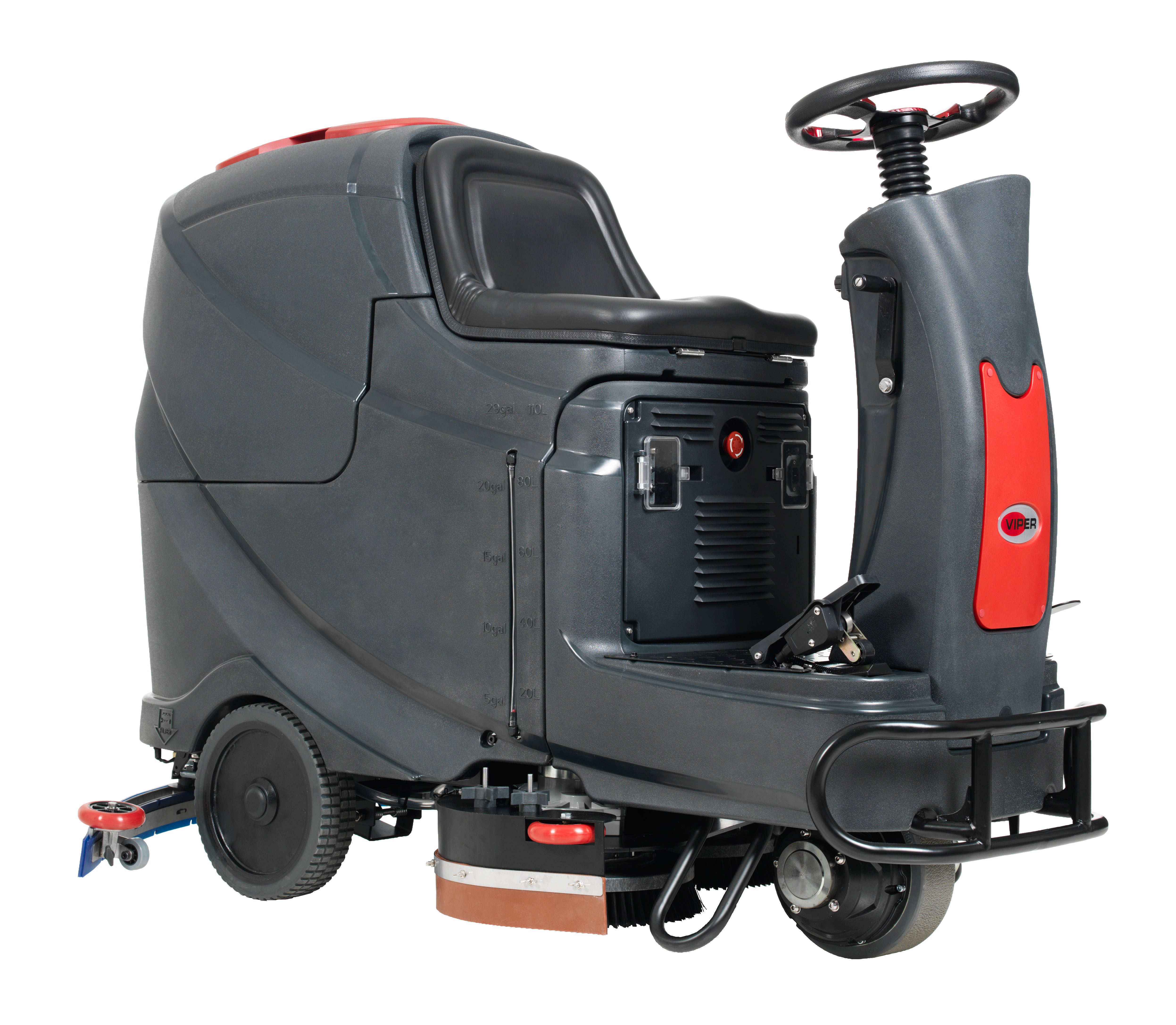 Åkbar kombiskurmaskin Viper AS710 R