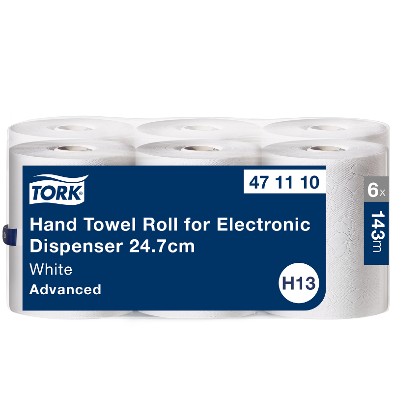 Pappershandduk Tork H13 2-lags vit