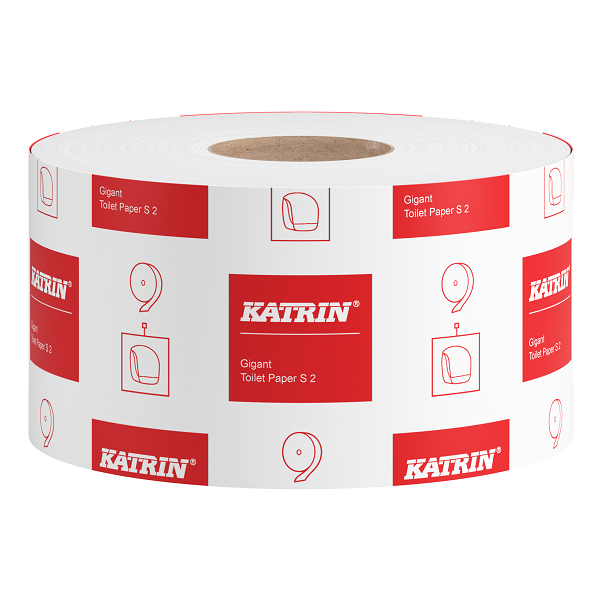 Toalettpapper Katrin Classic Gigant S 2-lager 12rl