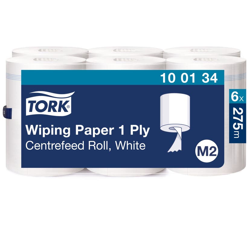 Torkpapper Tork M2 Advanced 1-lager 6 rl/kart