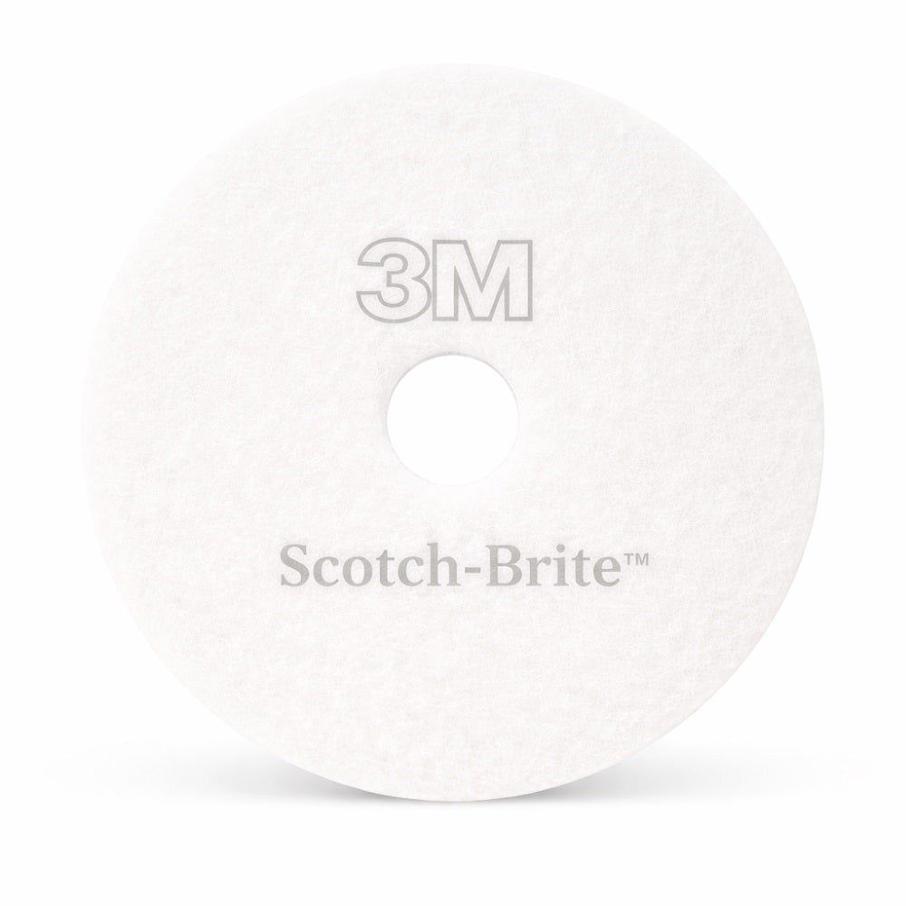 Vit Rondell 16 tum 3M Scotch-Brite