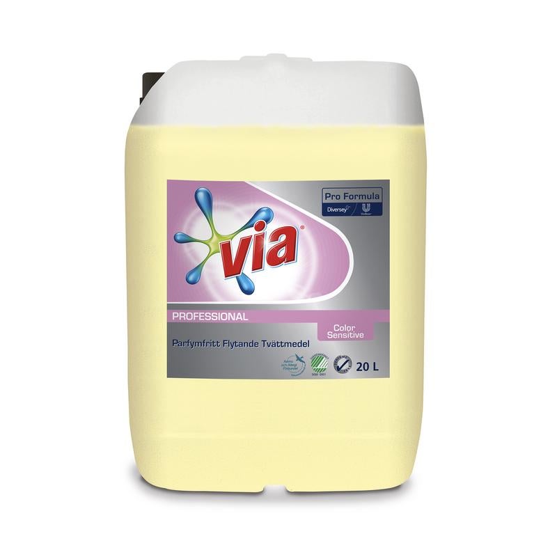 Tvättmedel Via Pro Formula flytande Color Sensitive