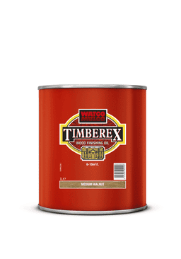 Medium Walnut Timberex Valnöt 1 l Sidenmatt