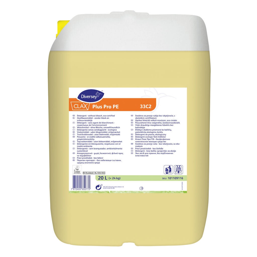 Tvättmedel Clax Plus Pro PE 33C2 20L W1779