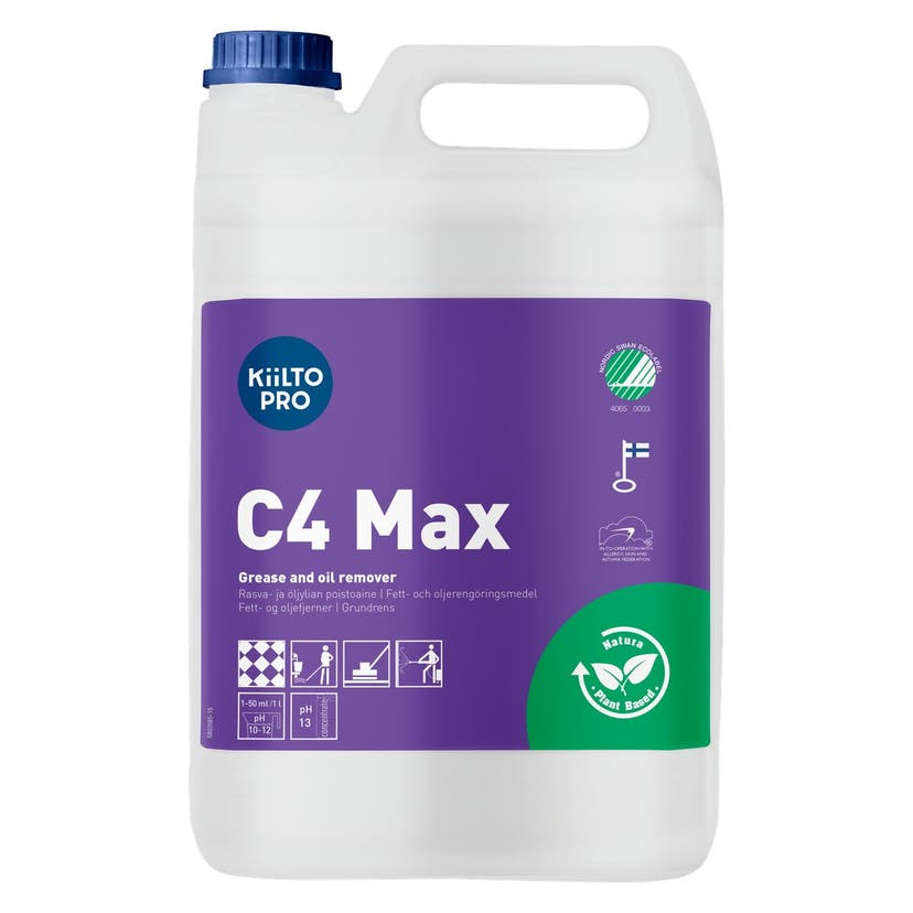 Grovrengöring Kiilto Pro C4 Max 5 L