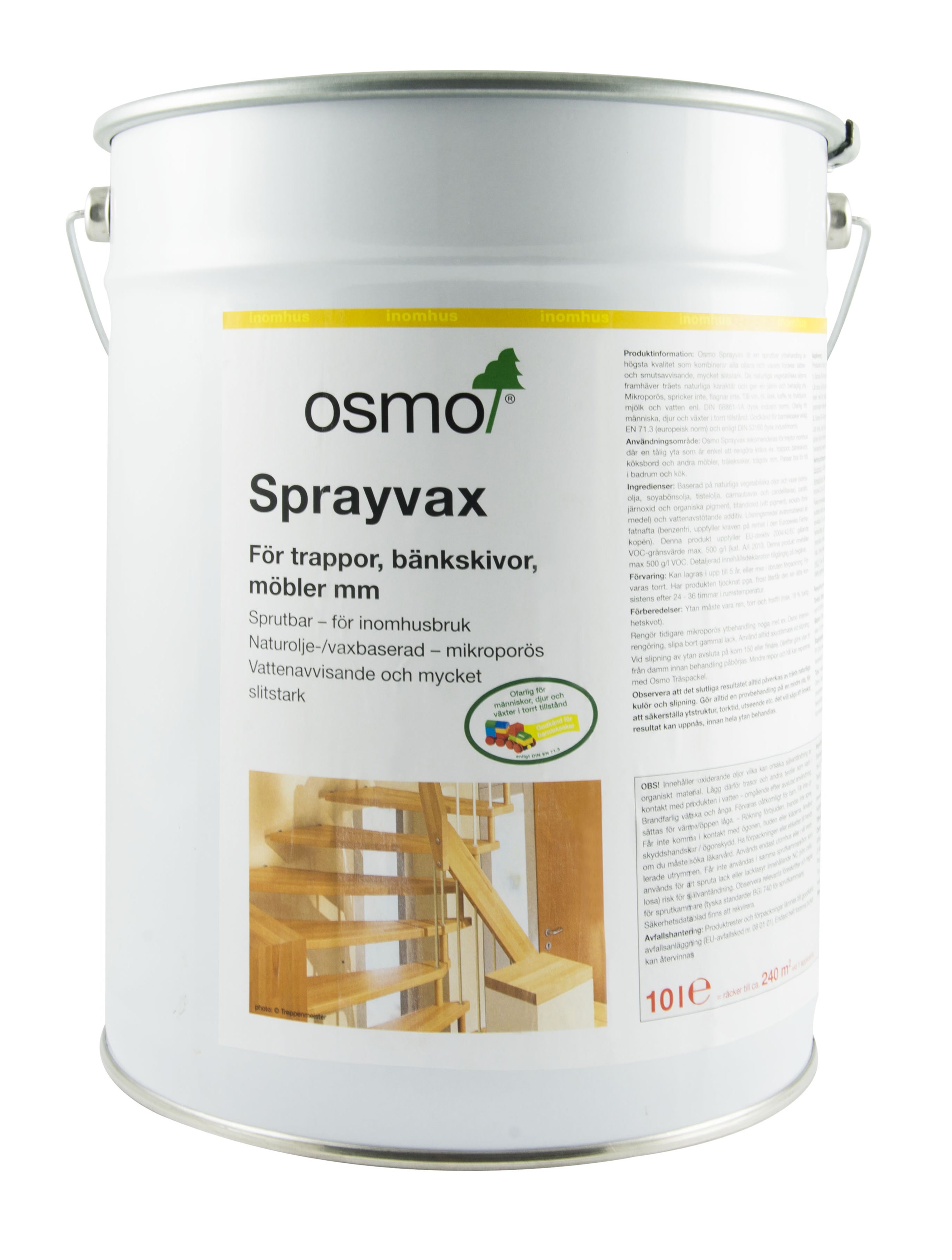 Sprayvax 3010 Natur Osmo Ljus Vit