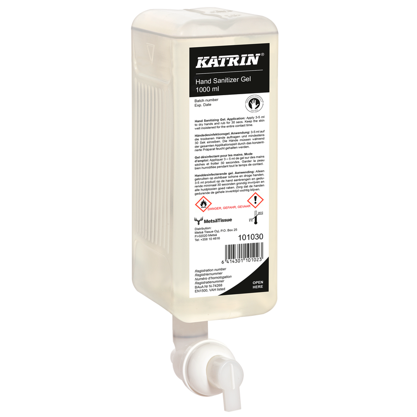 Handdesinfektion Katrin Hand Sanitizer Gel 1000ml