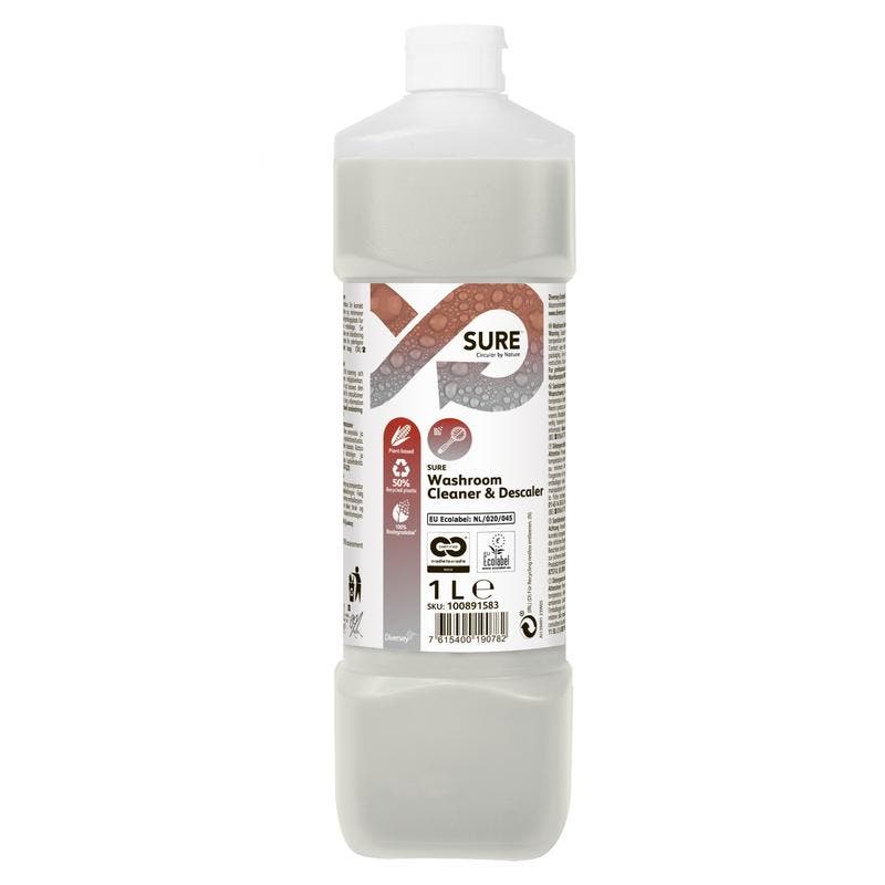 Avkalkningsmedel SURE Washroom Cleaner & Descaler 1L